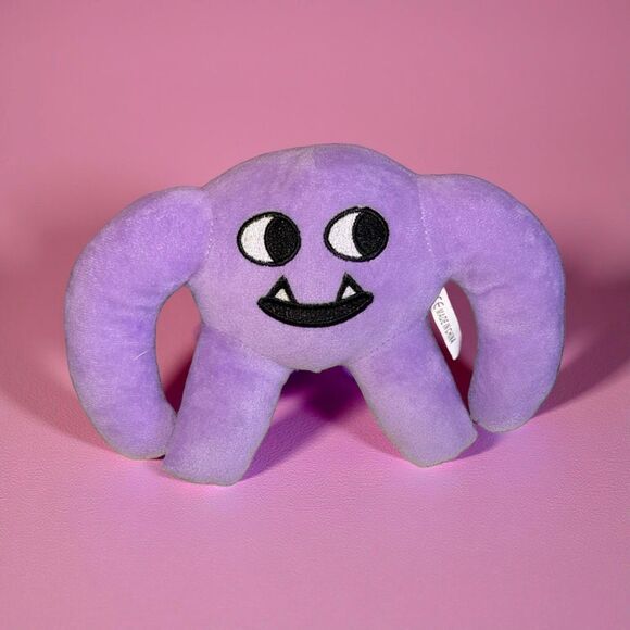 Garten of BanBan Green Stinky Joel & Purple Plush Mascot Captain Fiddles - Picture 3 of 5